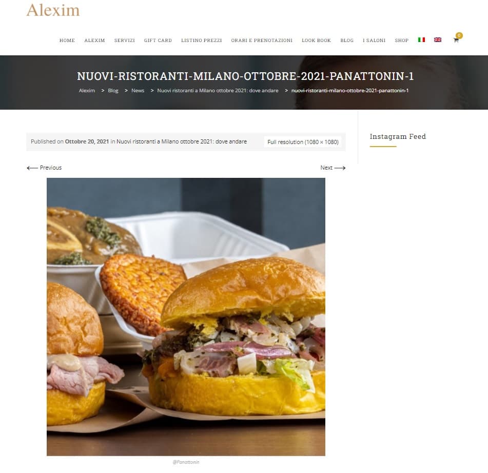 Alexim, 20 ottobre 2021