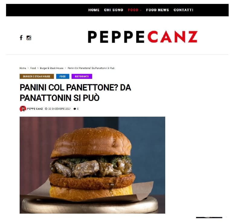 Peppe Canz, 20 dicembre 2021