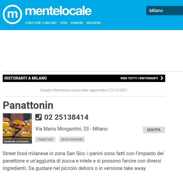 Mentelocale, 22 dicembre 2021